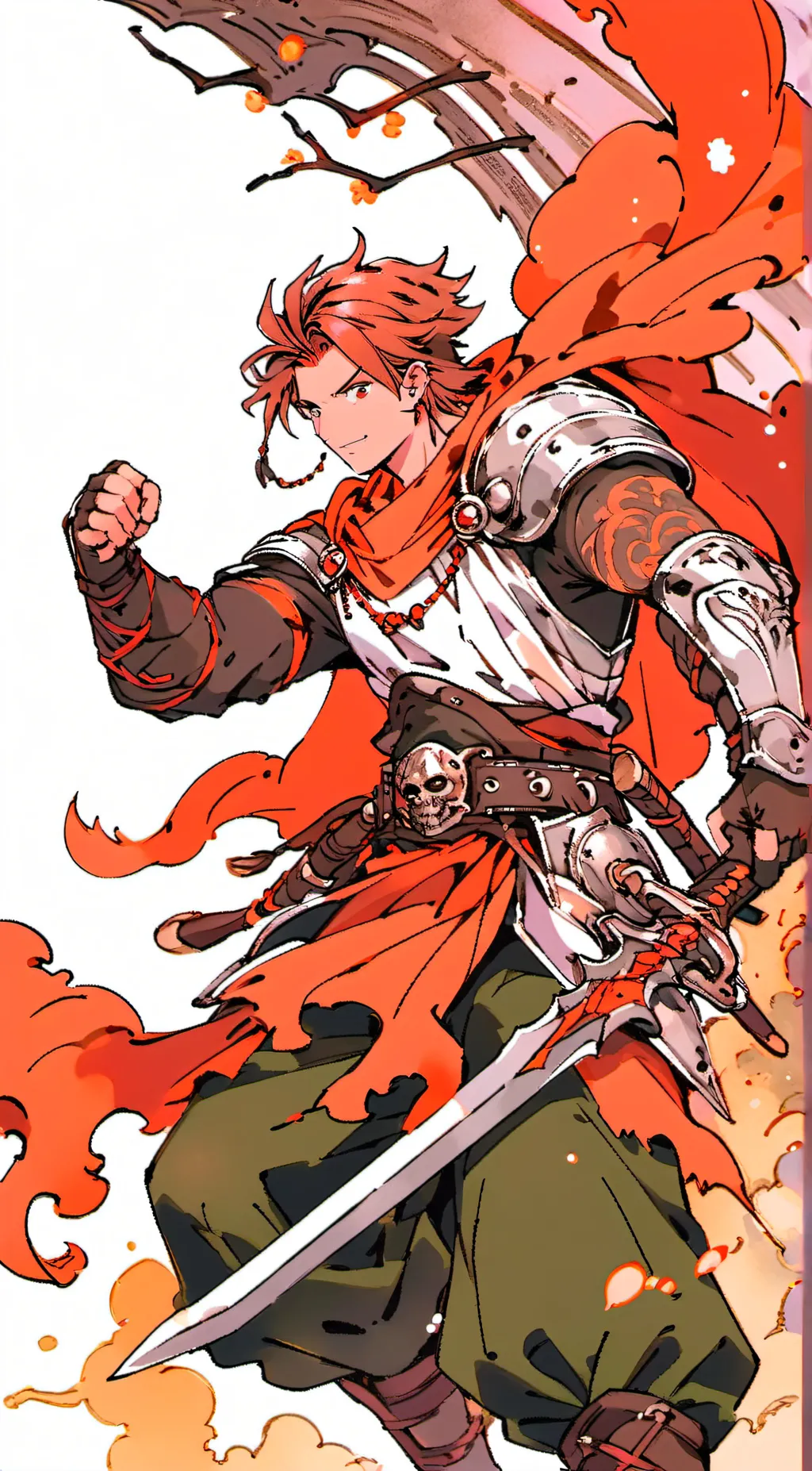 ai character: The First Hero background