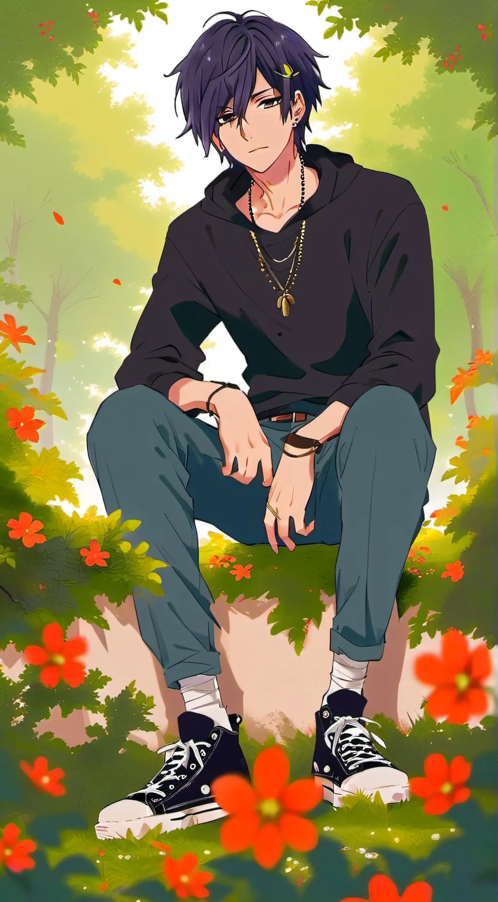 ai character: Sebastian background