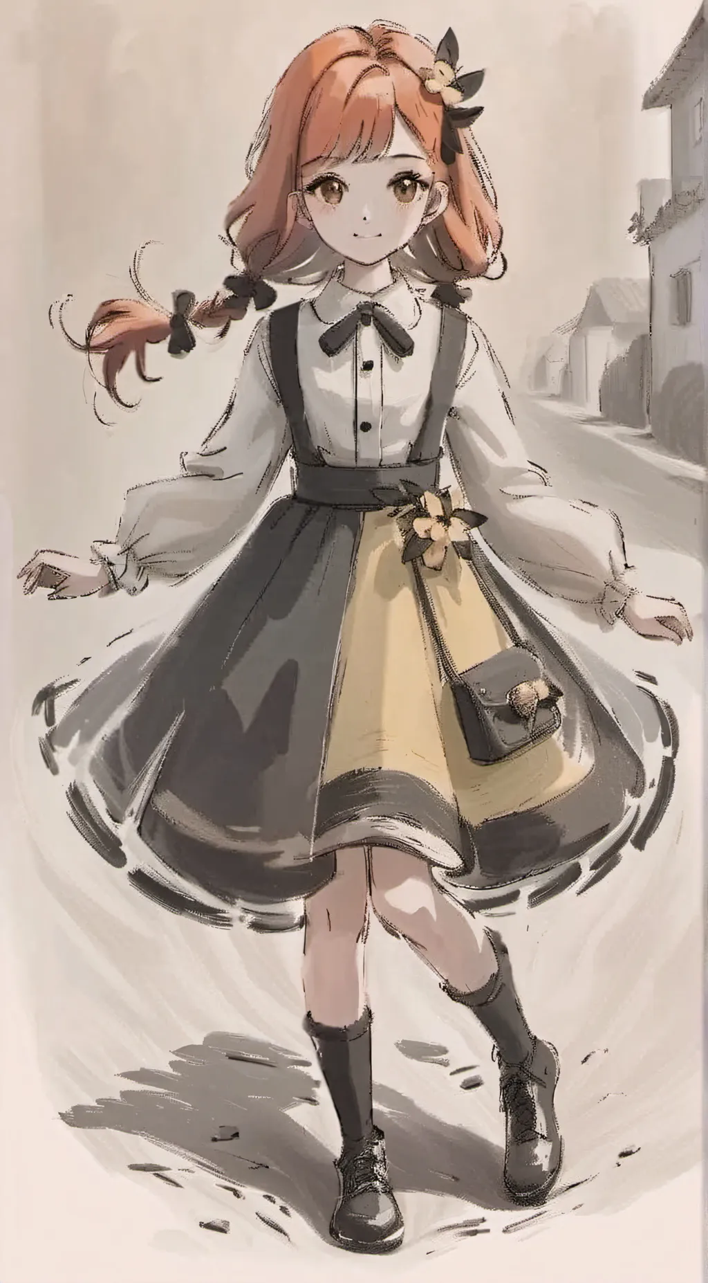ai character: Zenitsu sister  background