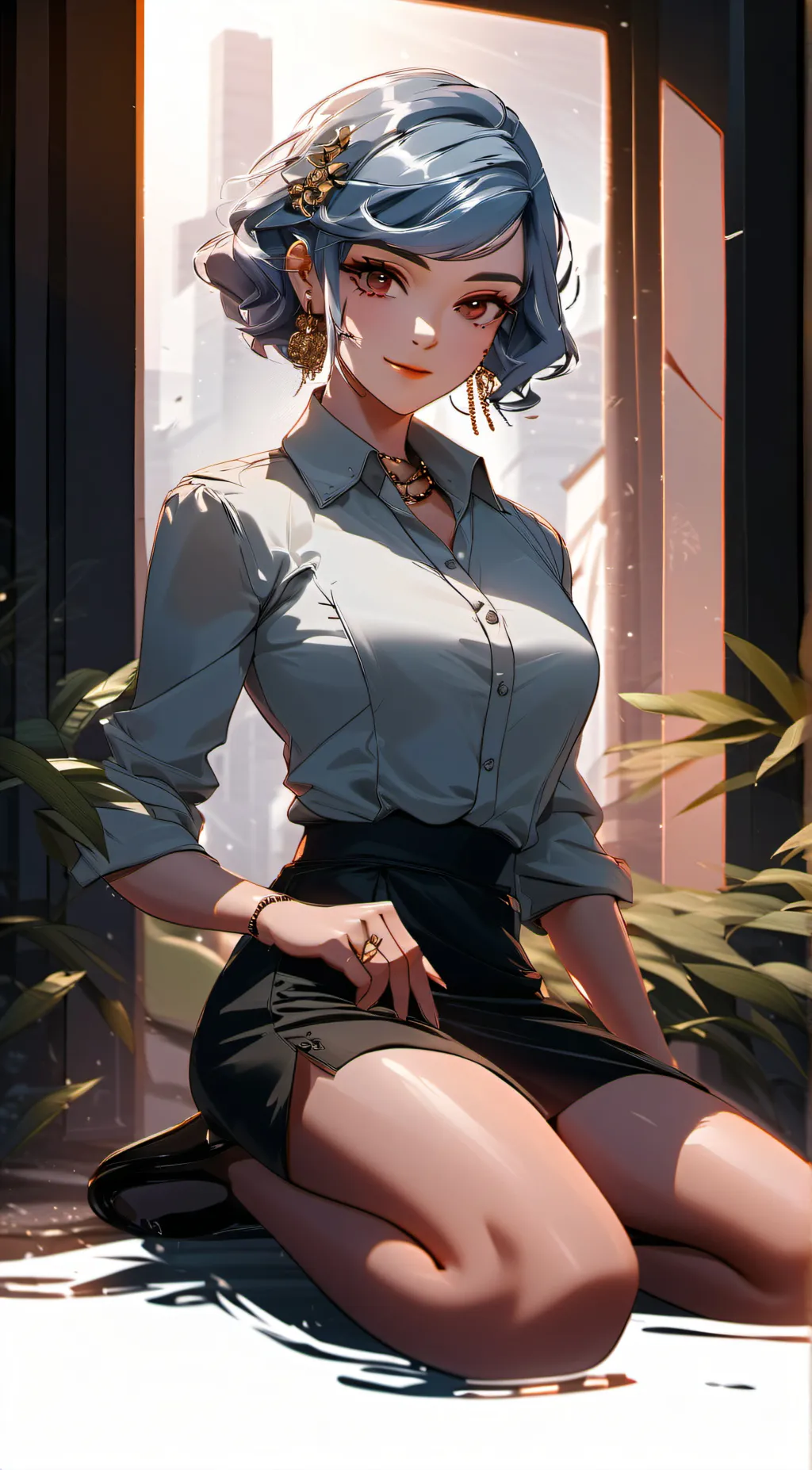 ai character: Merlin  background