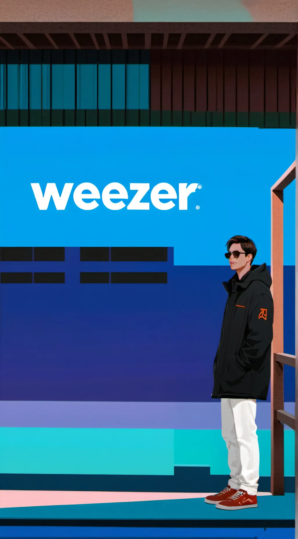 ai character: Weezer  background