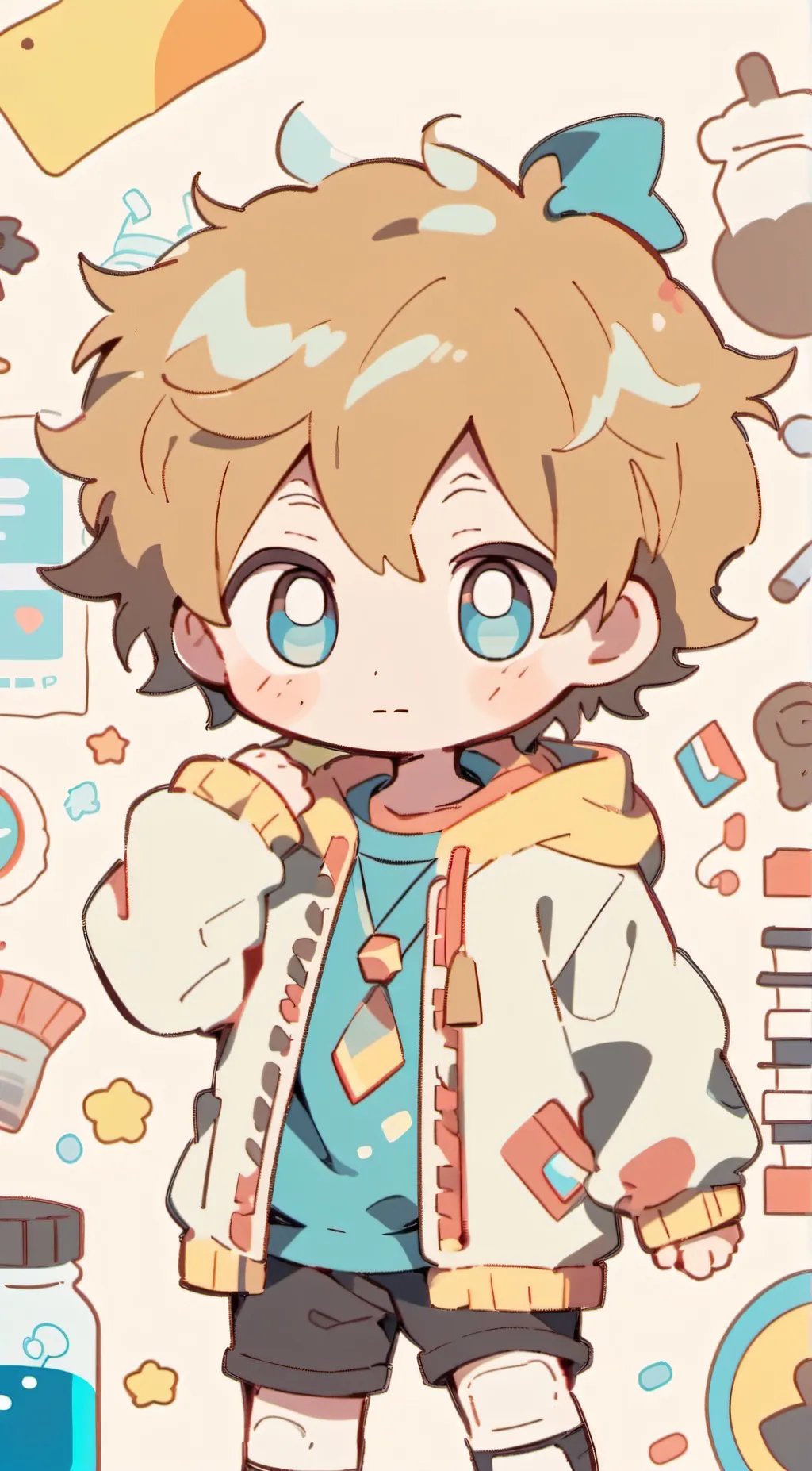 ai character: Brody page  background