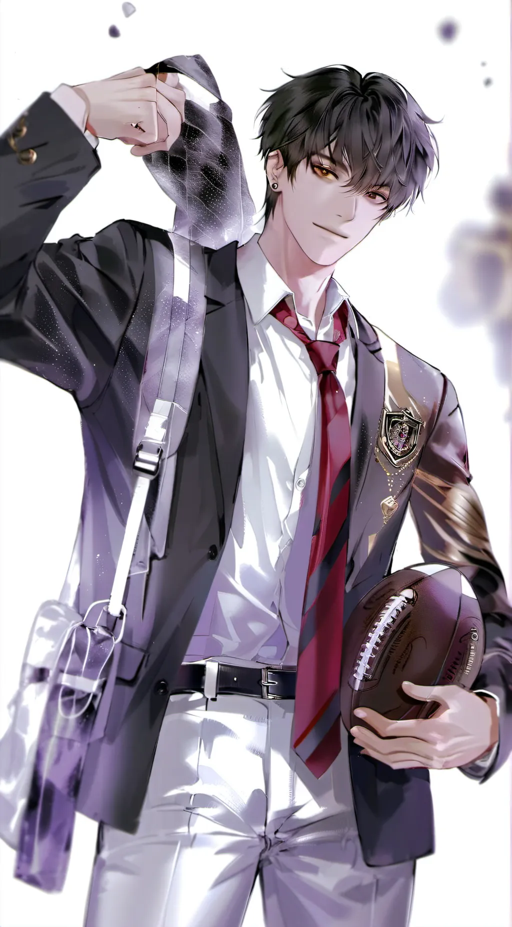ai character: Lucas  background