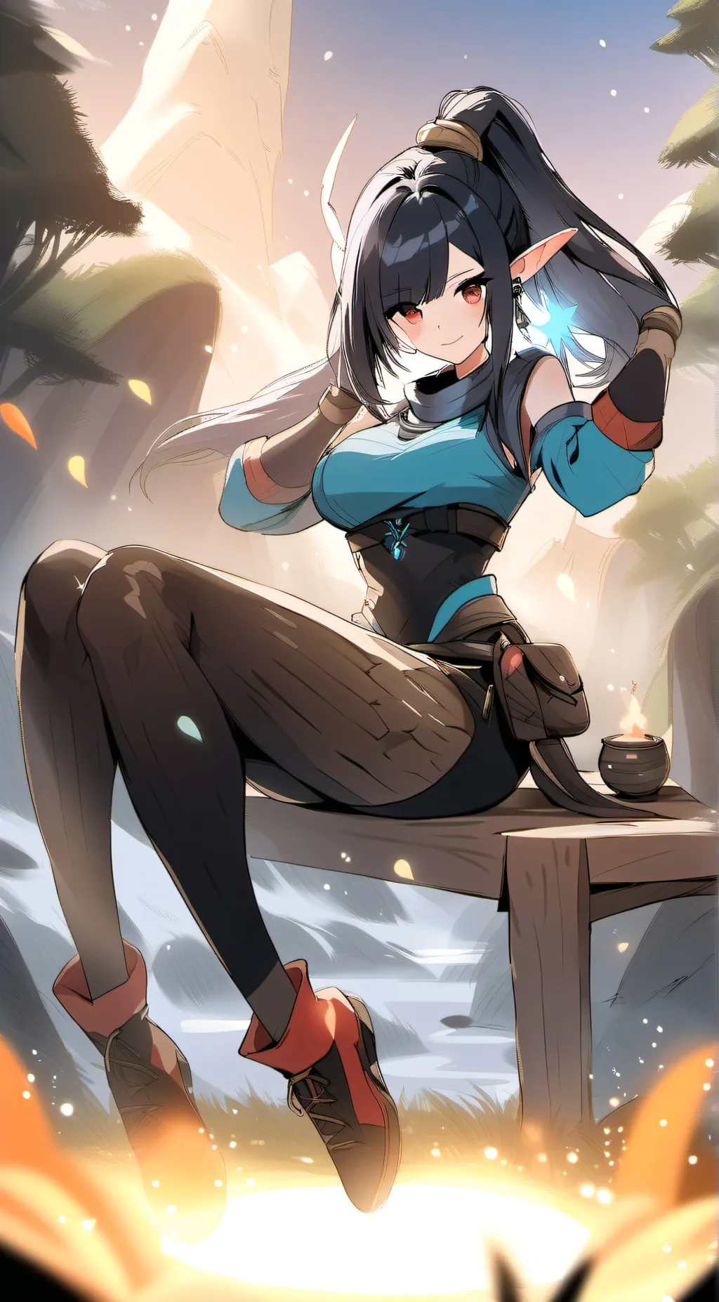 ai character: aila background