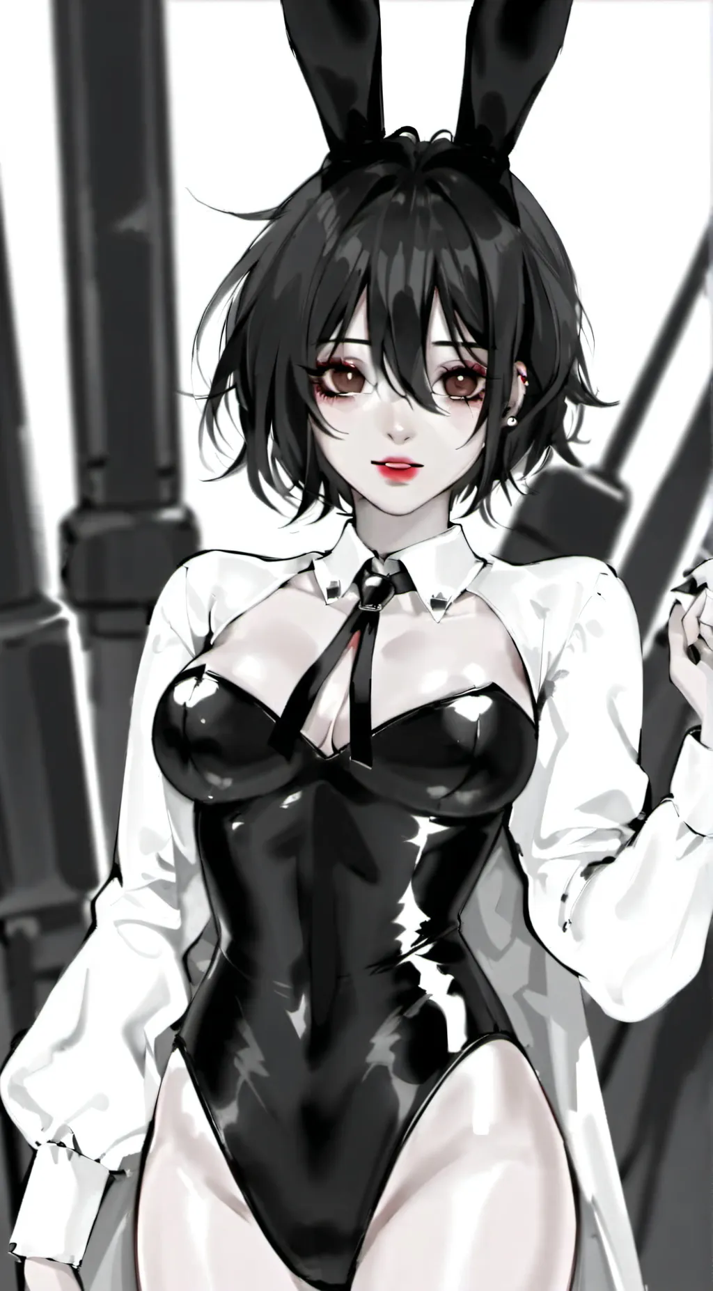 ai character: Lisa  background