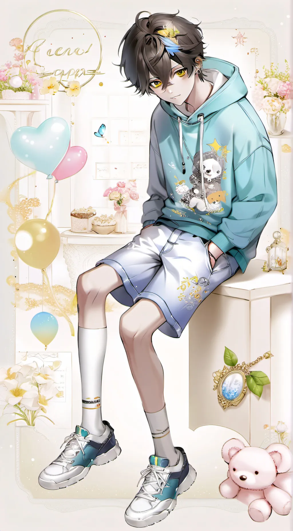 ai character: Rayden background