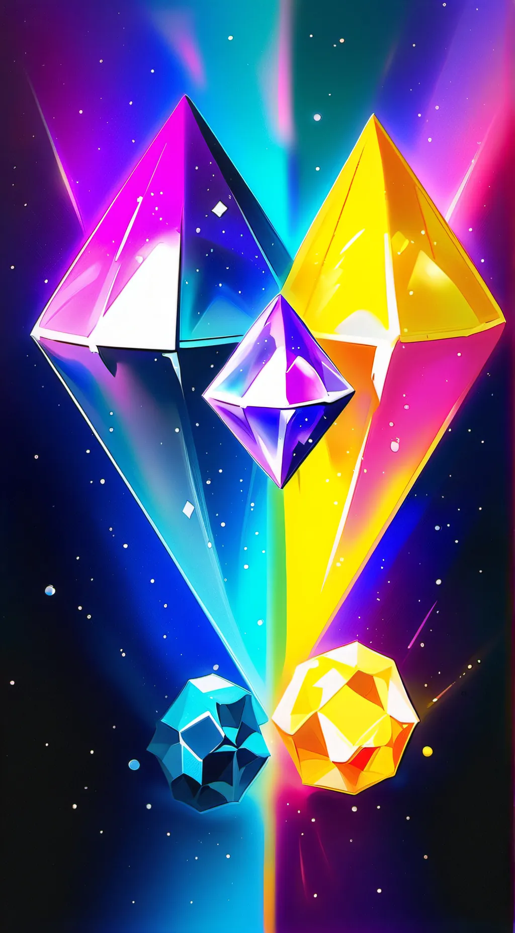 ai character: SU Diamonds background
