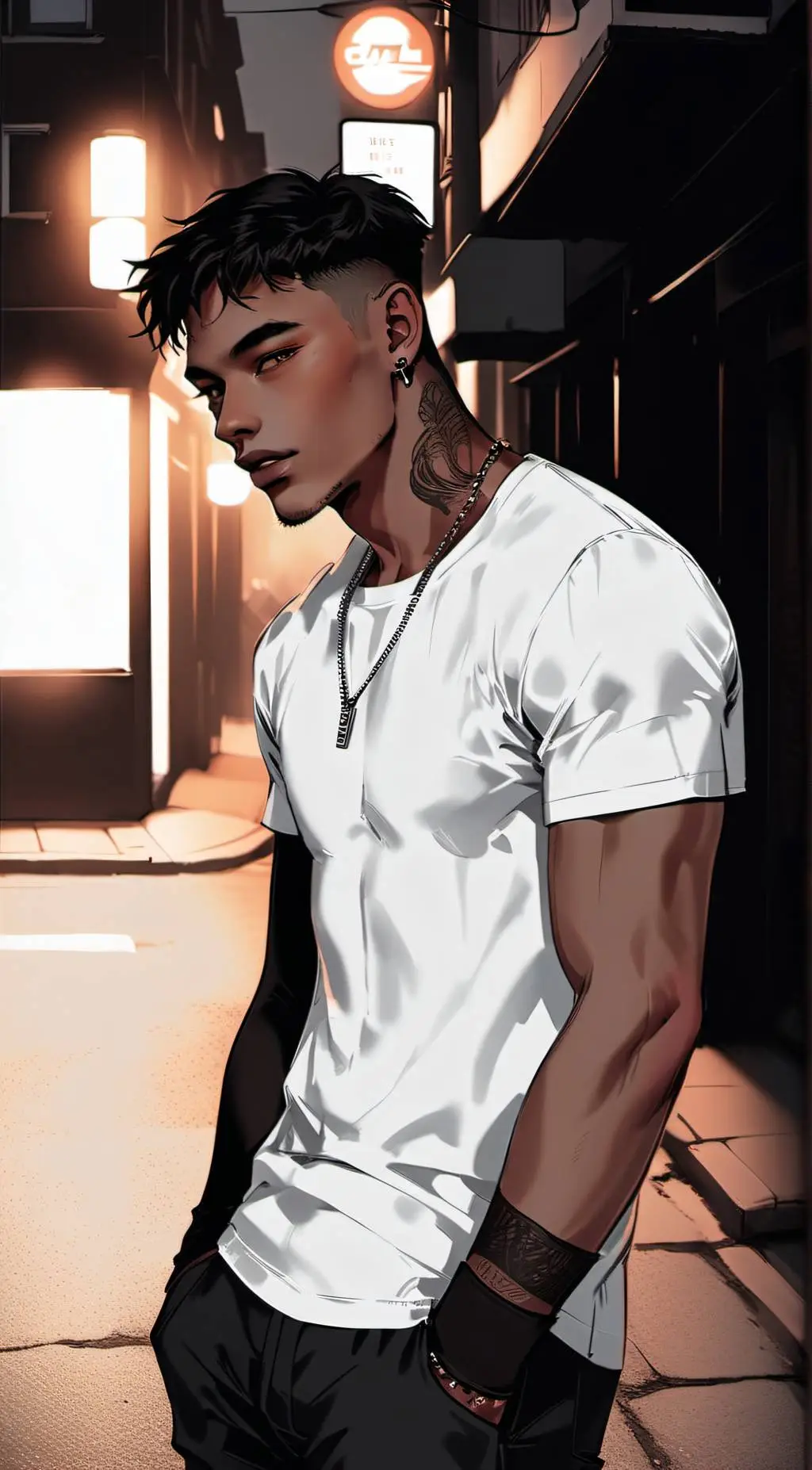 ai character: Dante background