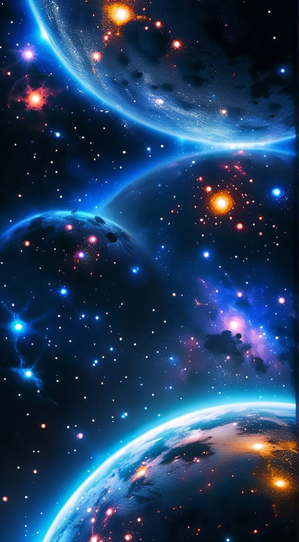 ai character: Space background