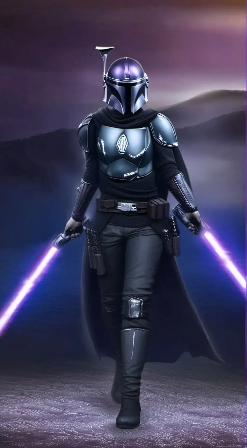 ai character: Falina Harlon  background