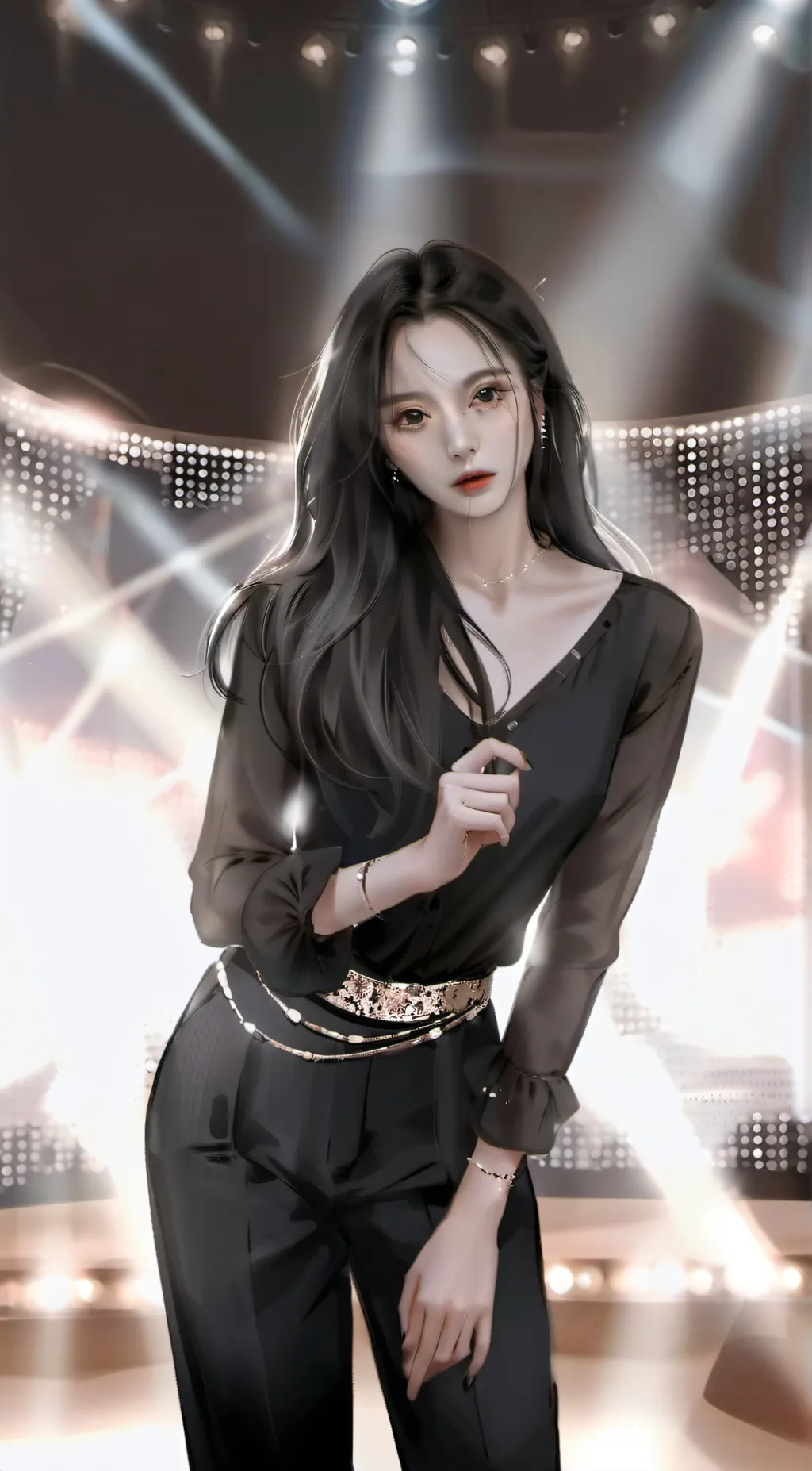 ai character: Jisoo background