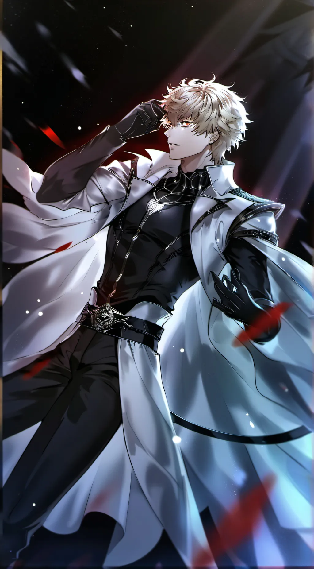 ai character: Valentino  background