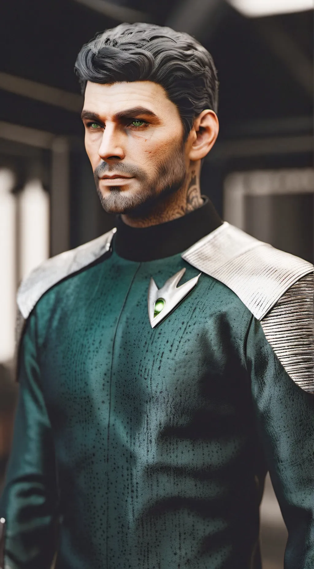 ai character: t' vekan Liam Dax  background