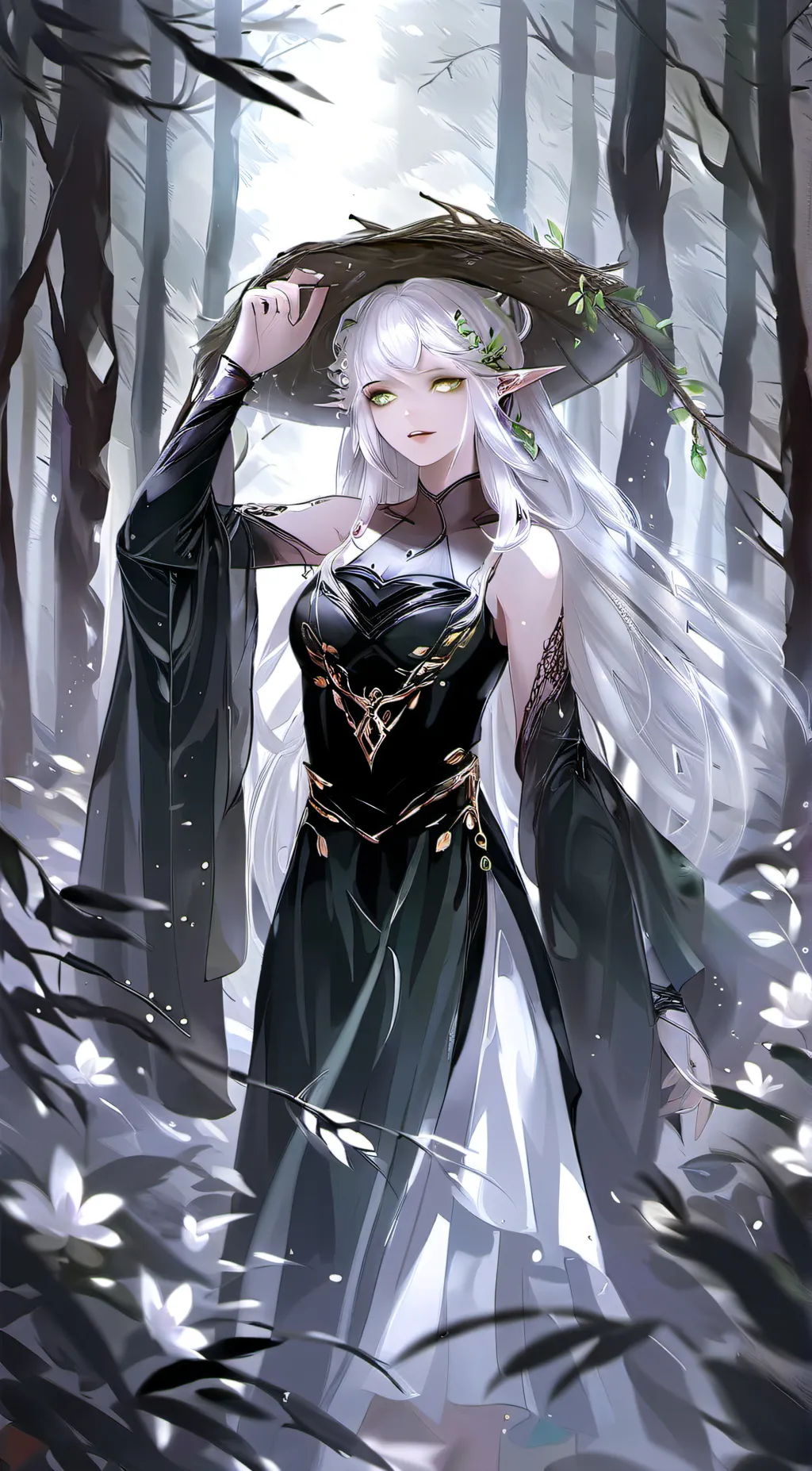 ai character: Elvira background