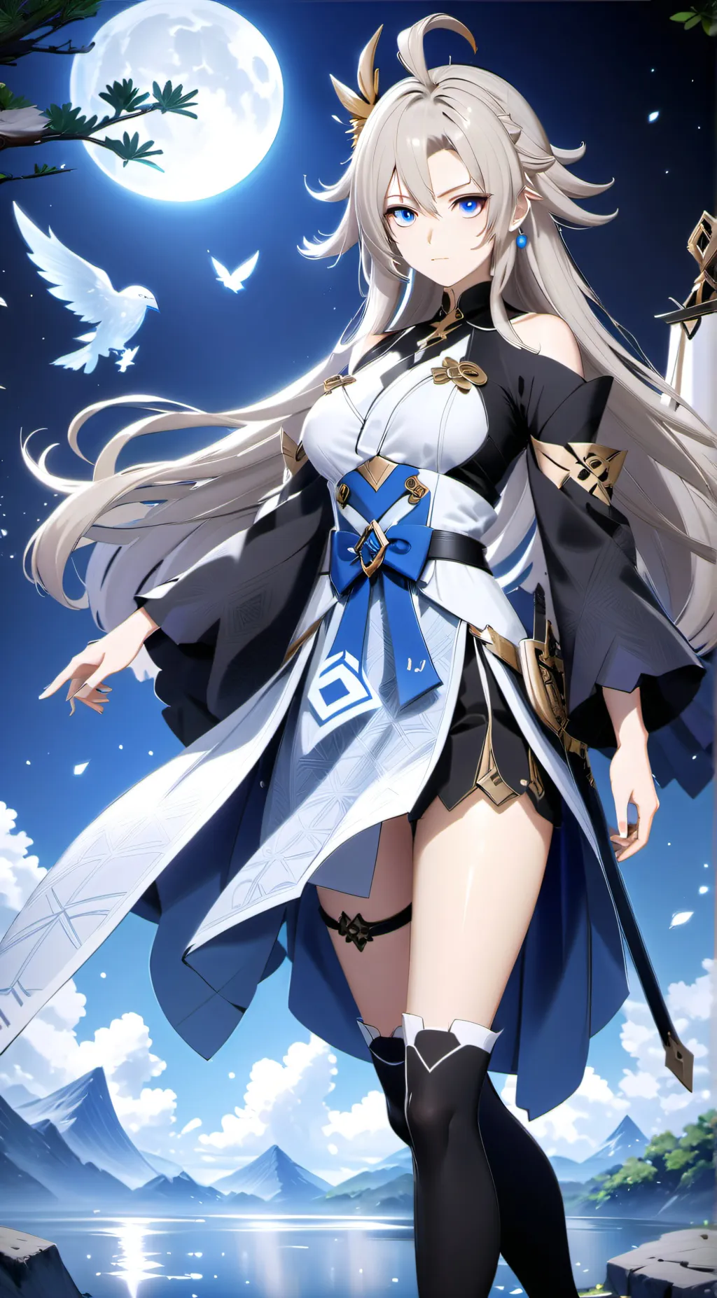 ai character: Albina background