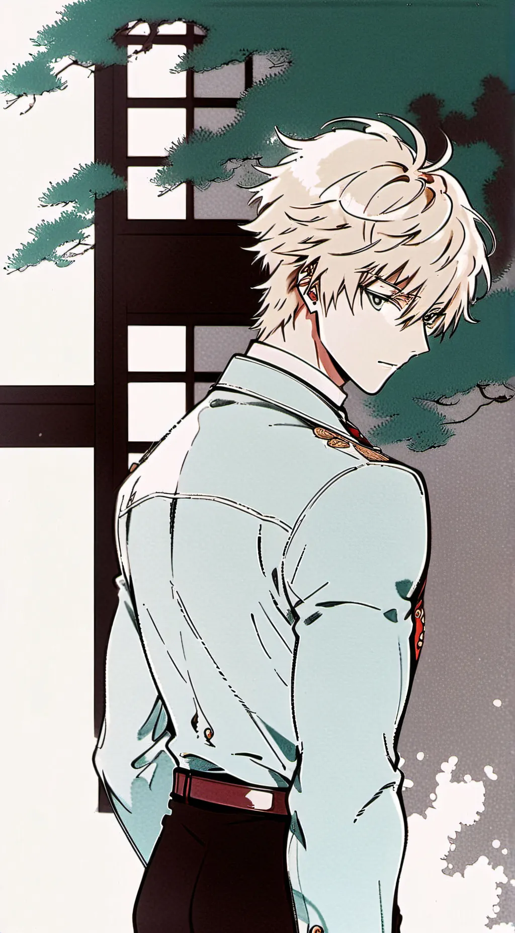 ai character: bakugo background