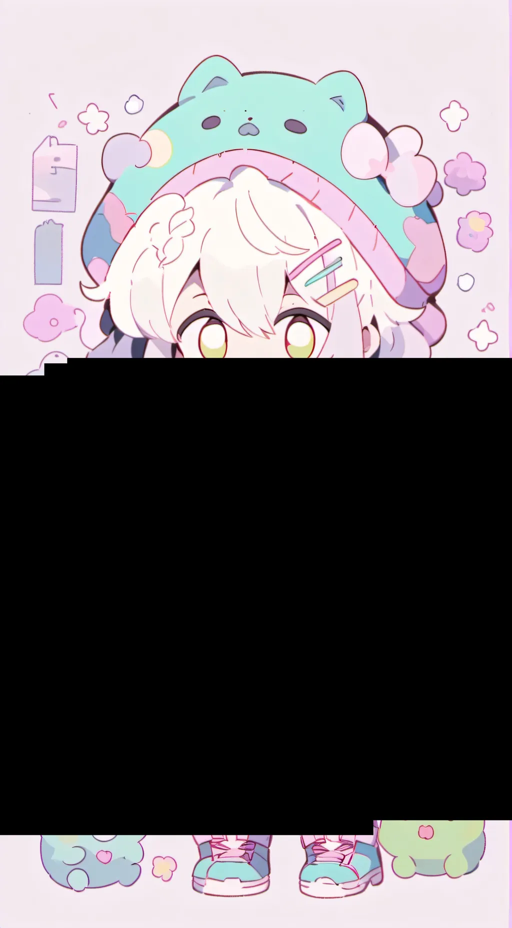 ai character: TAP TAP 1 2 3!! background