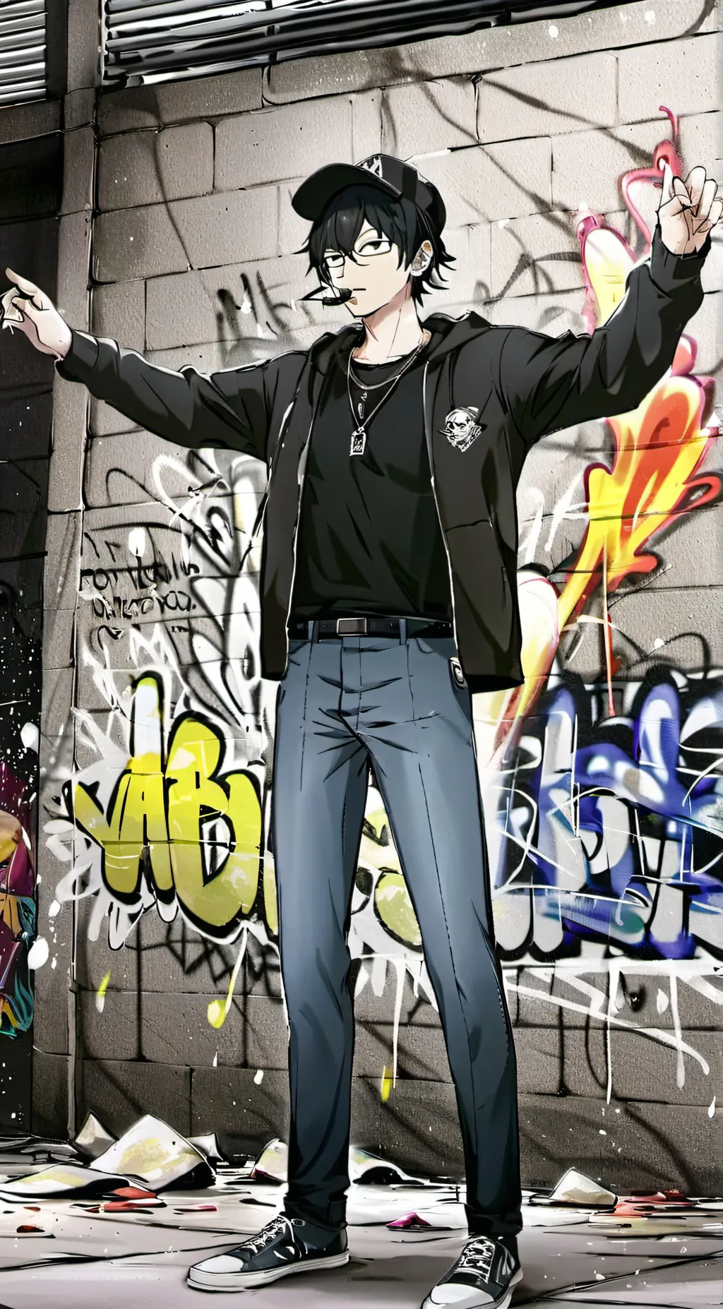 ai character: mike background