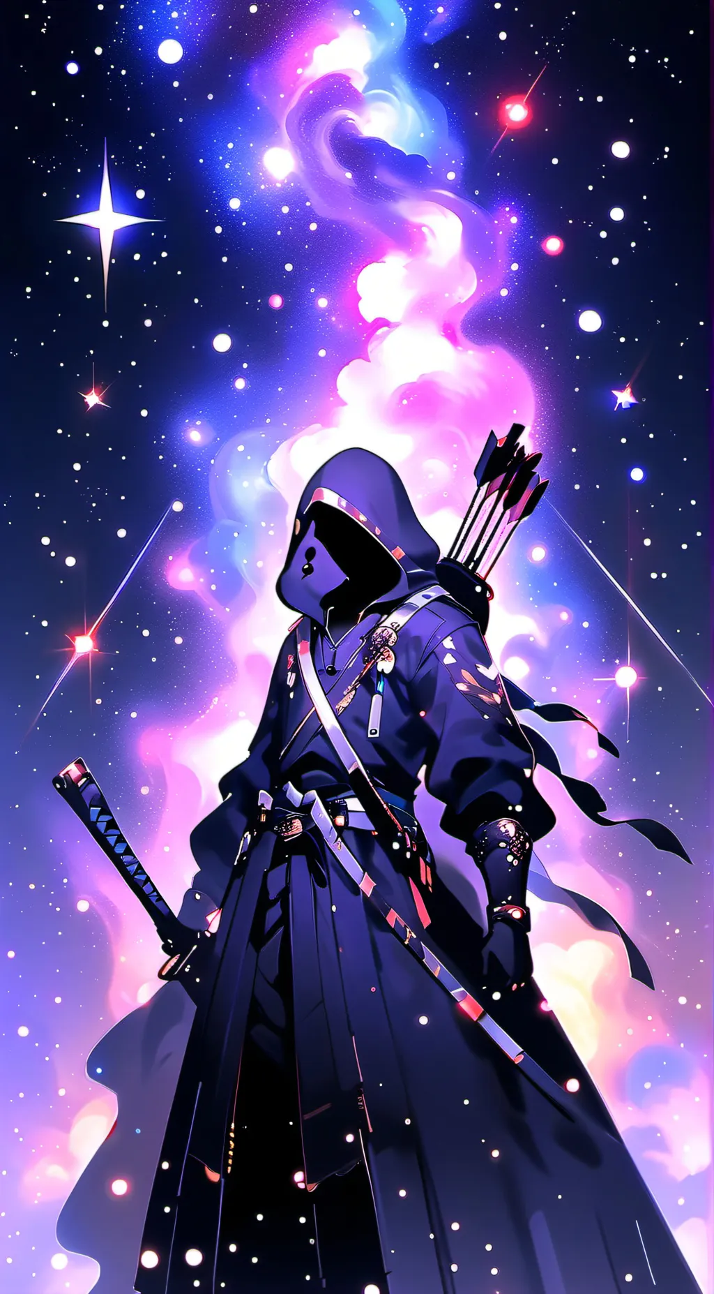 ai character: Brack up love background