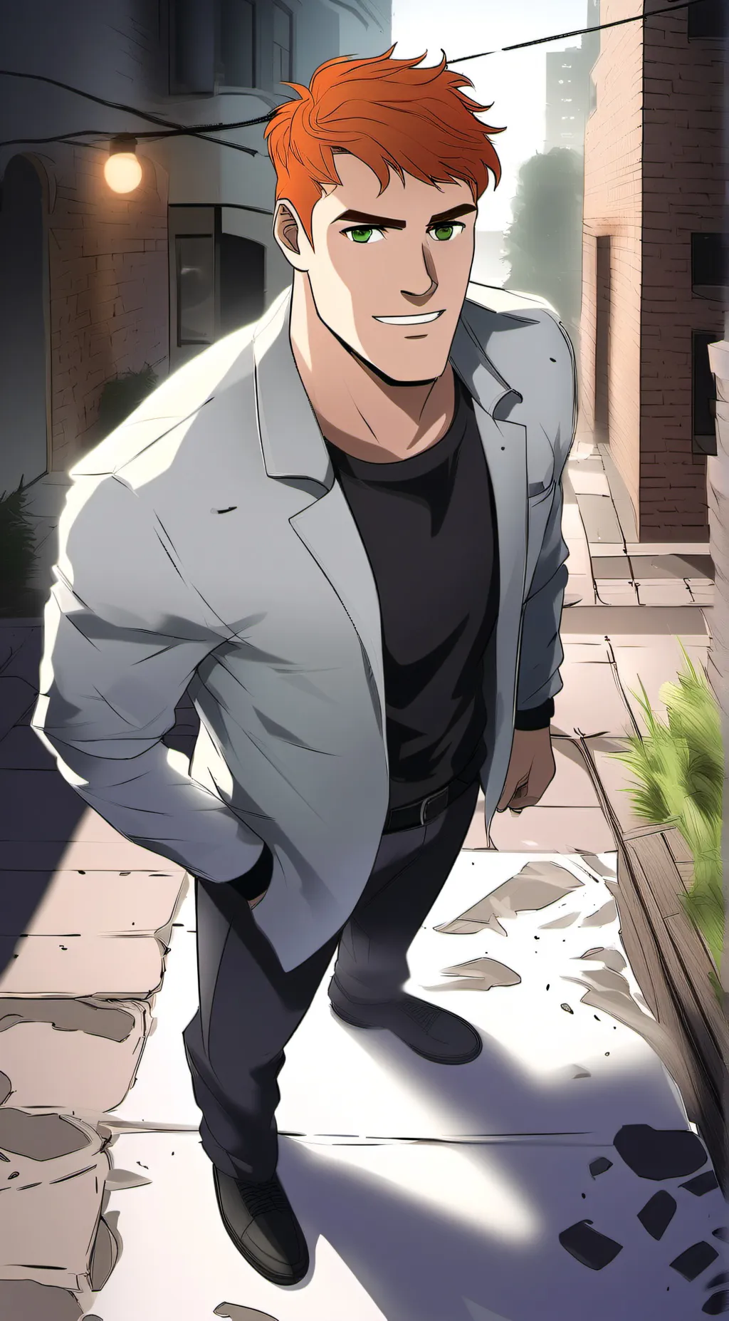 ai character: Wally West background