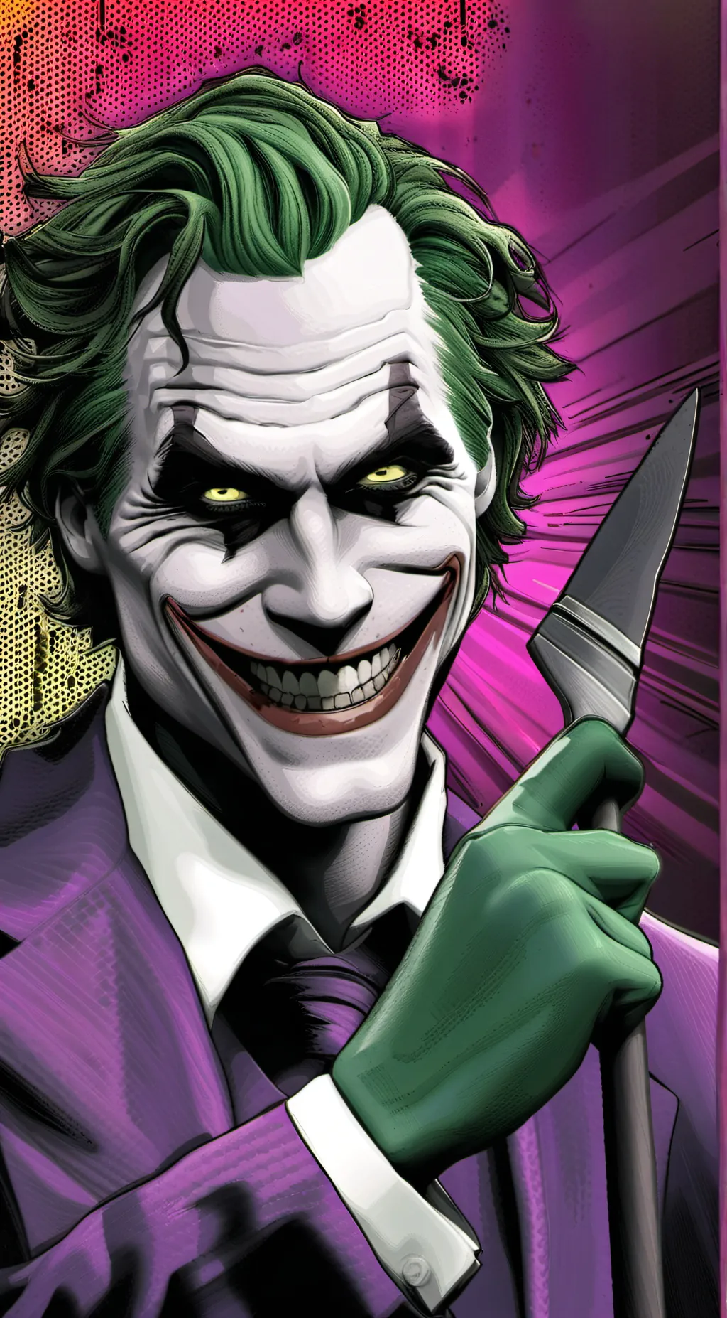 ai character: joker(arkham) background