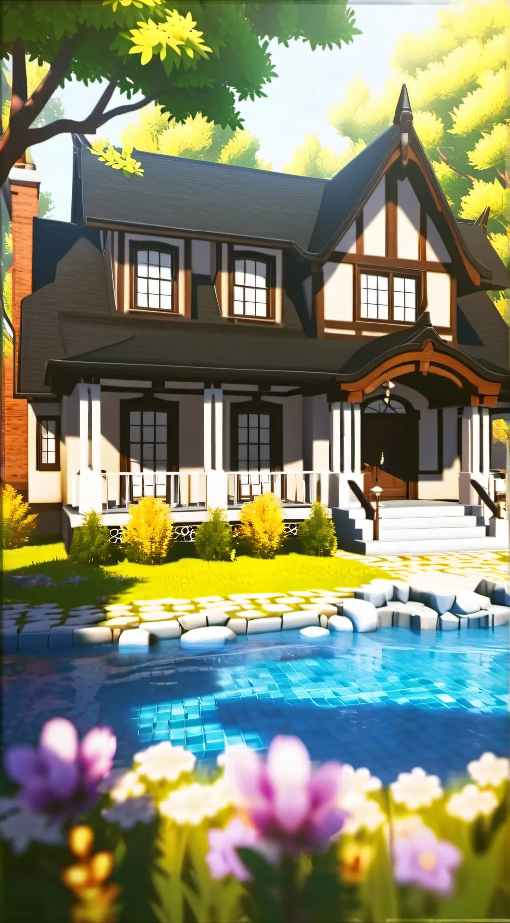 ai character: Roblox MM2 Story background
