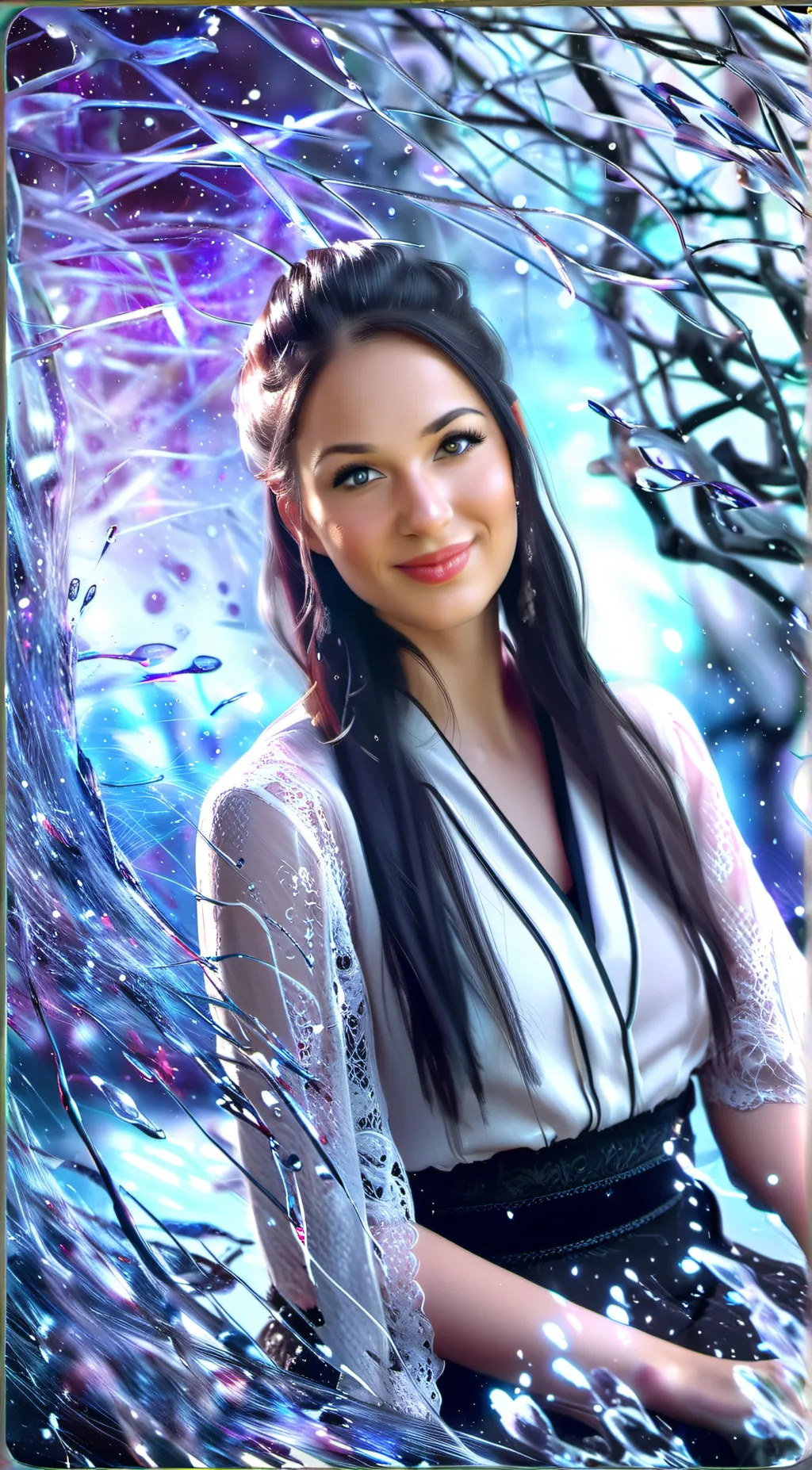 ai character: Mezzaluna background