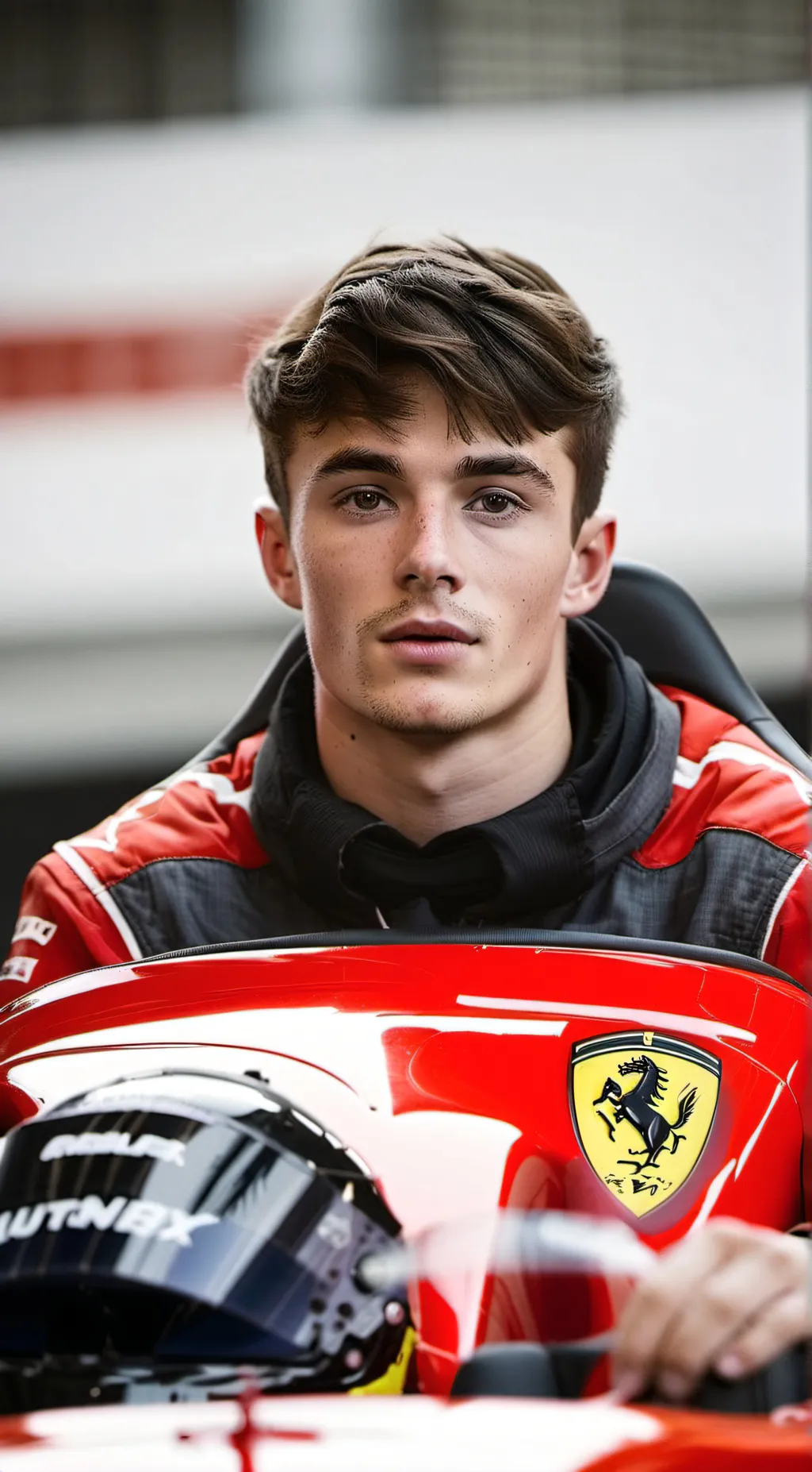 ai character: Mini Leclerc background