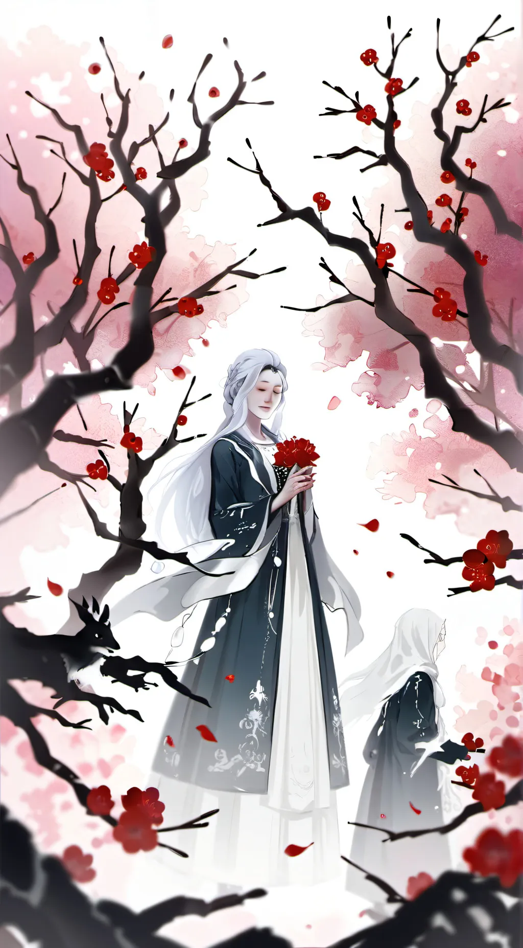ai character: Moonlight  background