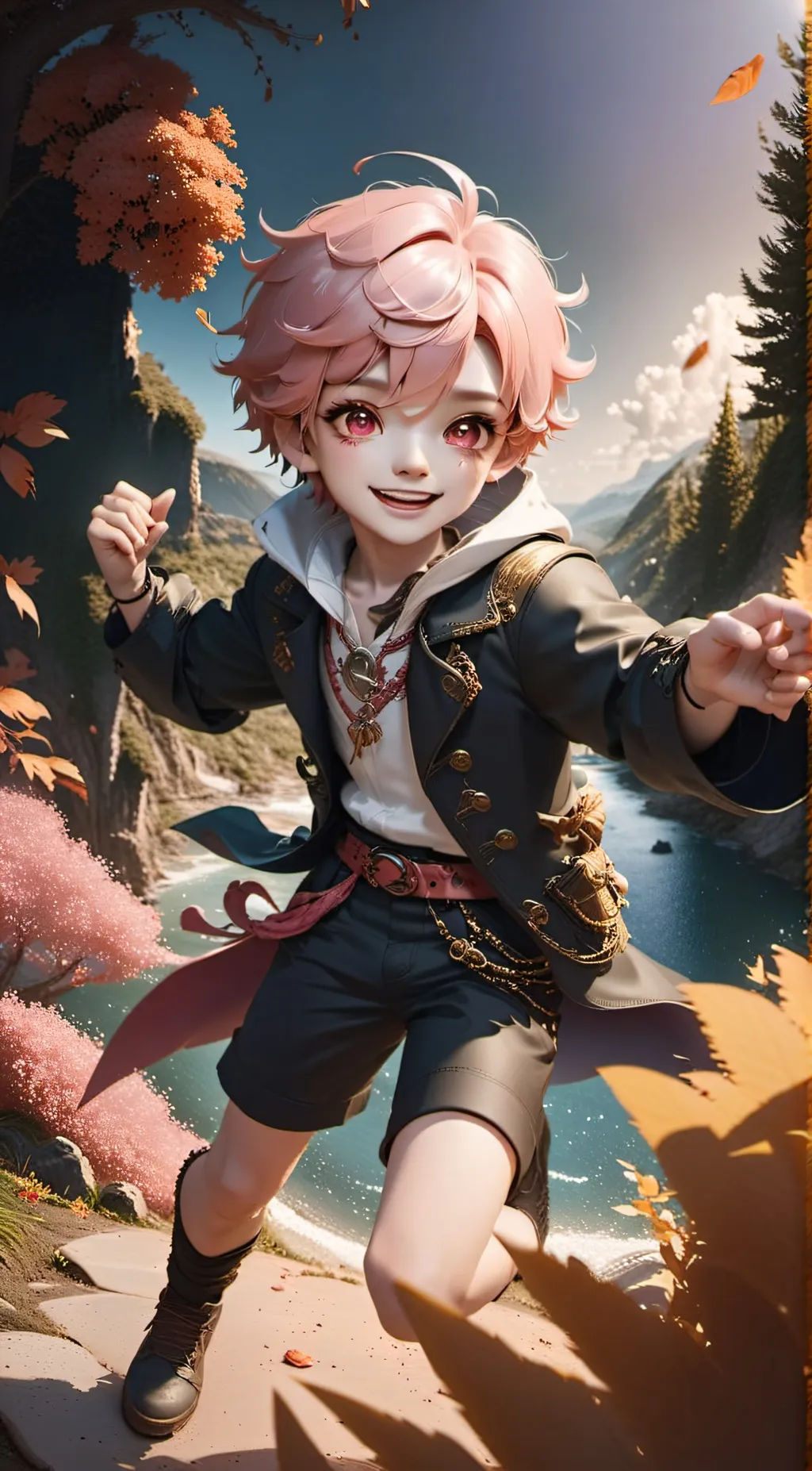 ai character: Noel background