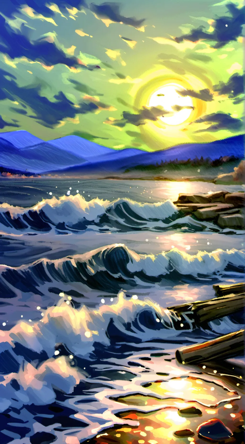 ai character: catnap background