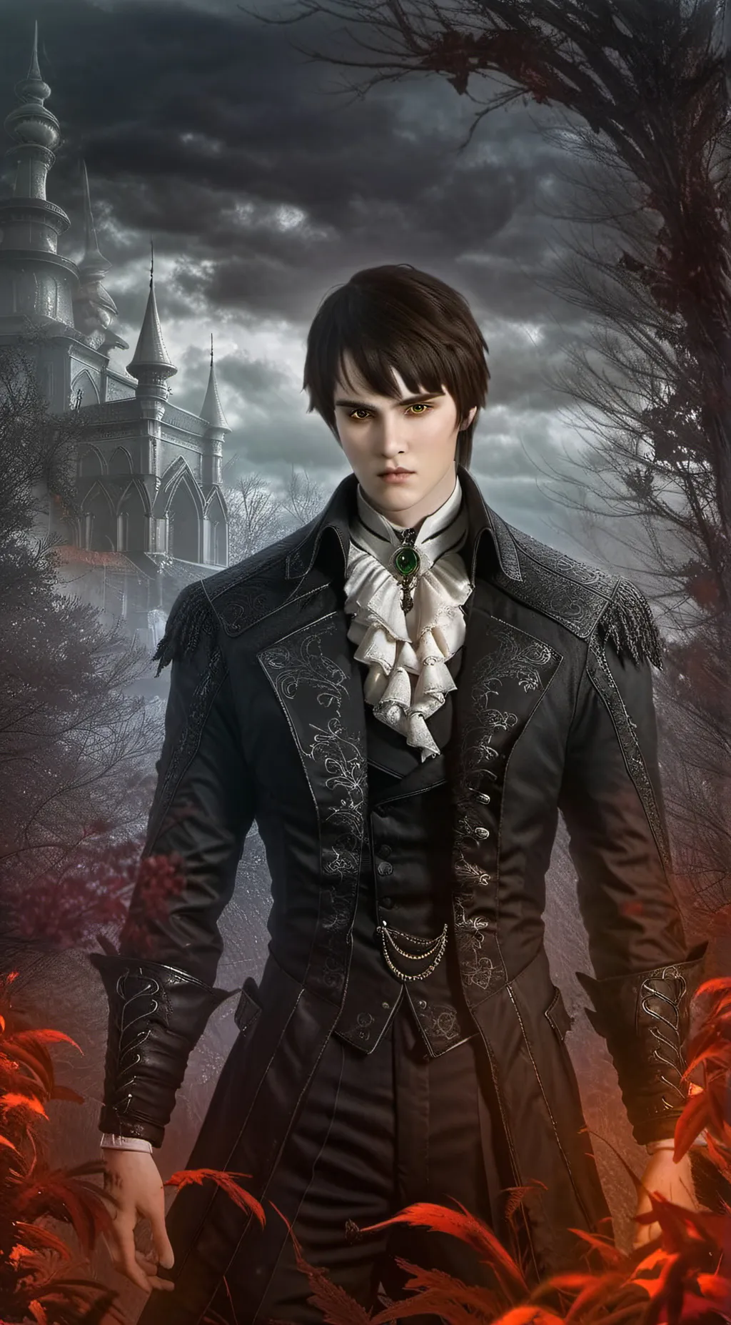 ai character: Alec Volturi  background