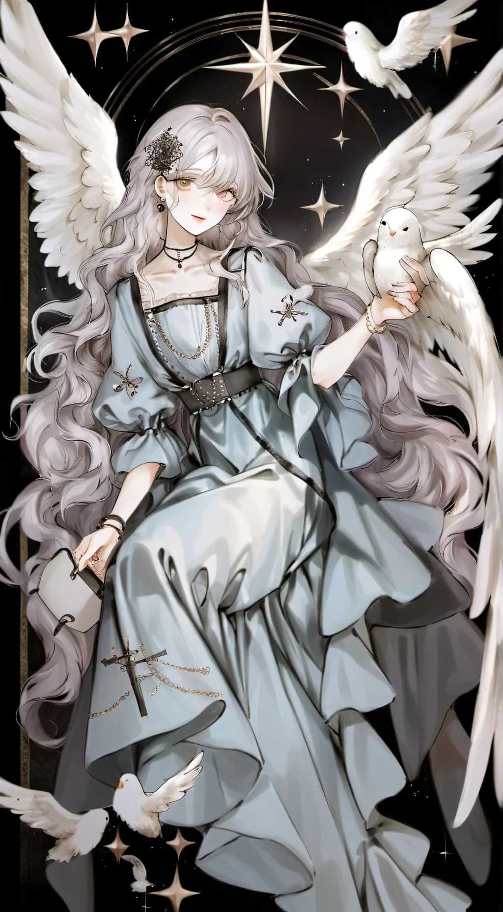 ai character: Aria background