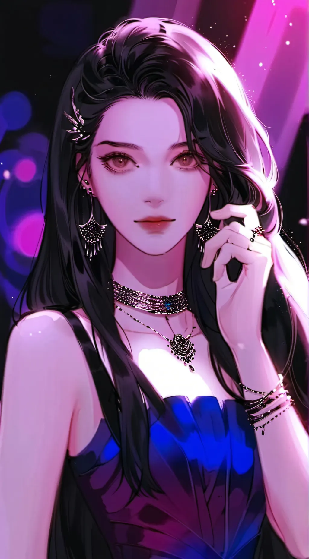ai character: Iris  background
