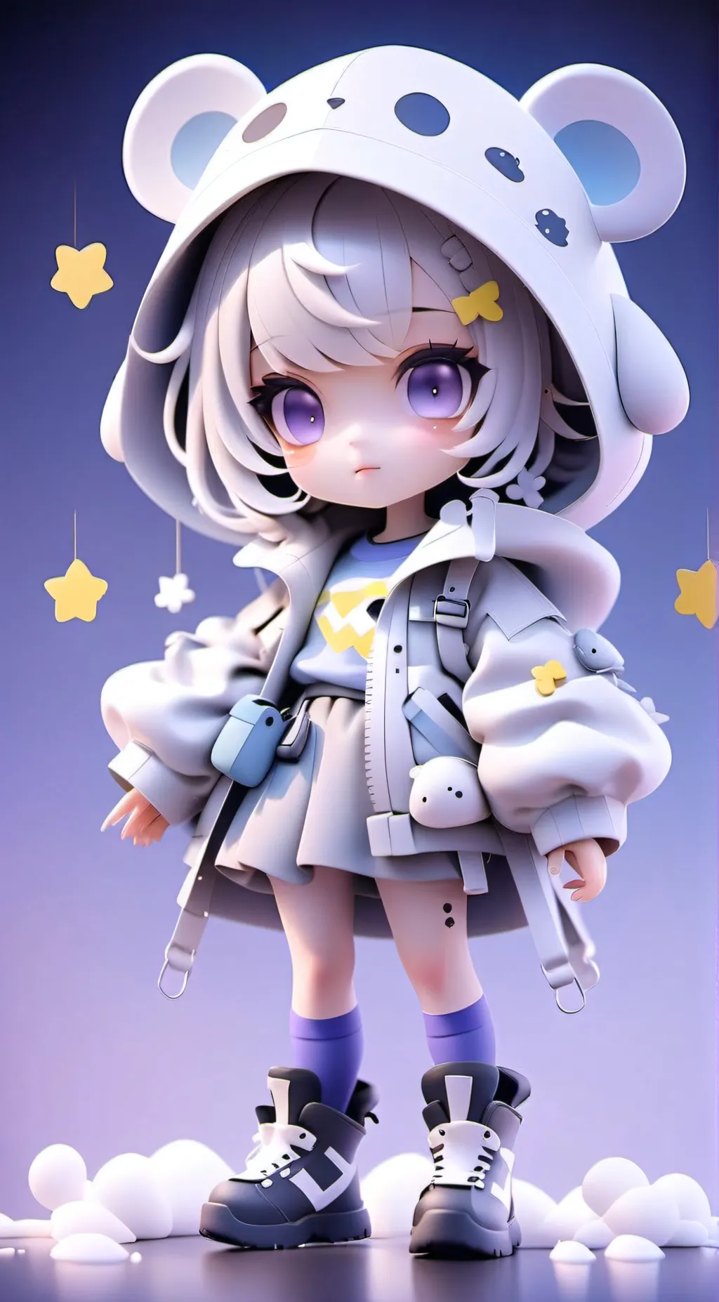 ai character: lilly background