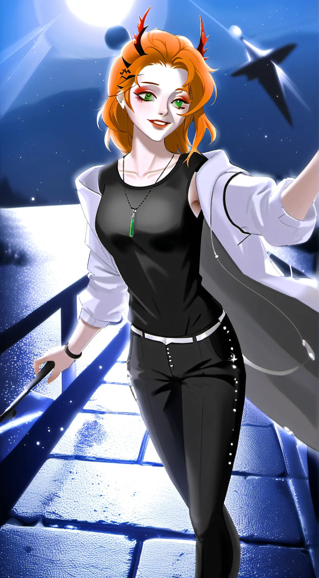 ai character: hogwarts background