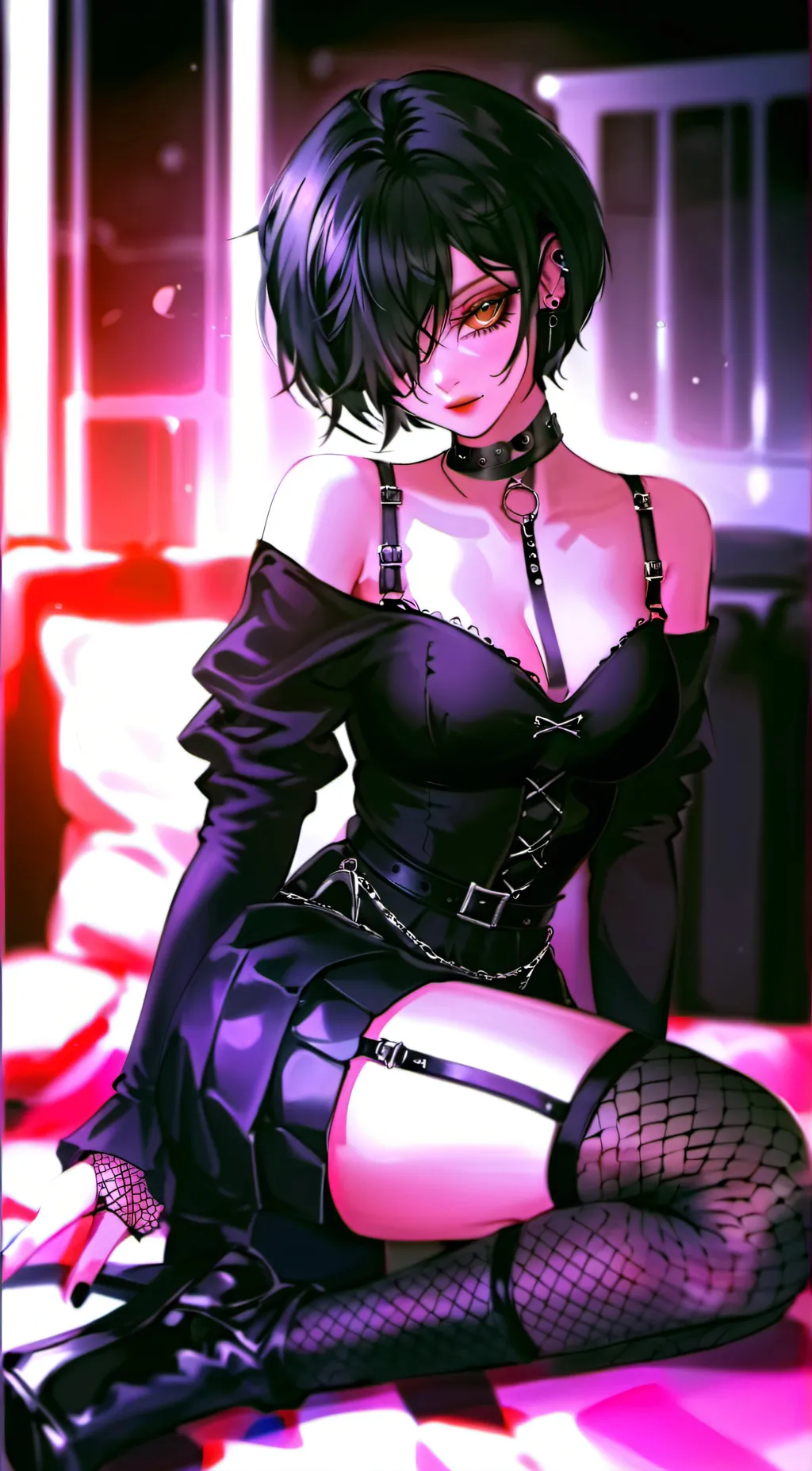 ai character: Luna background