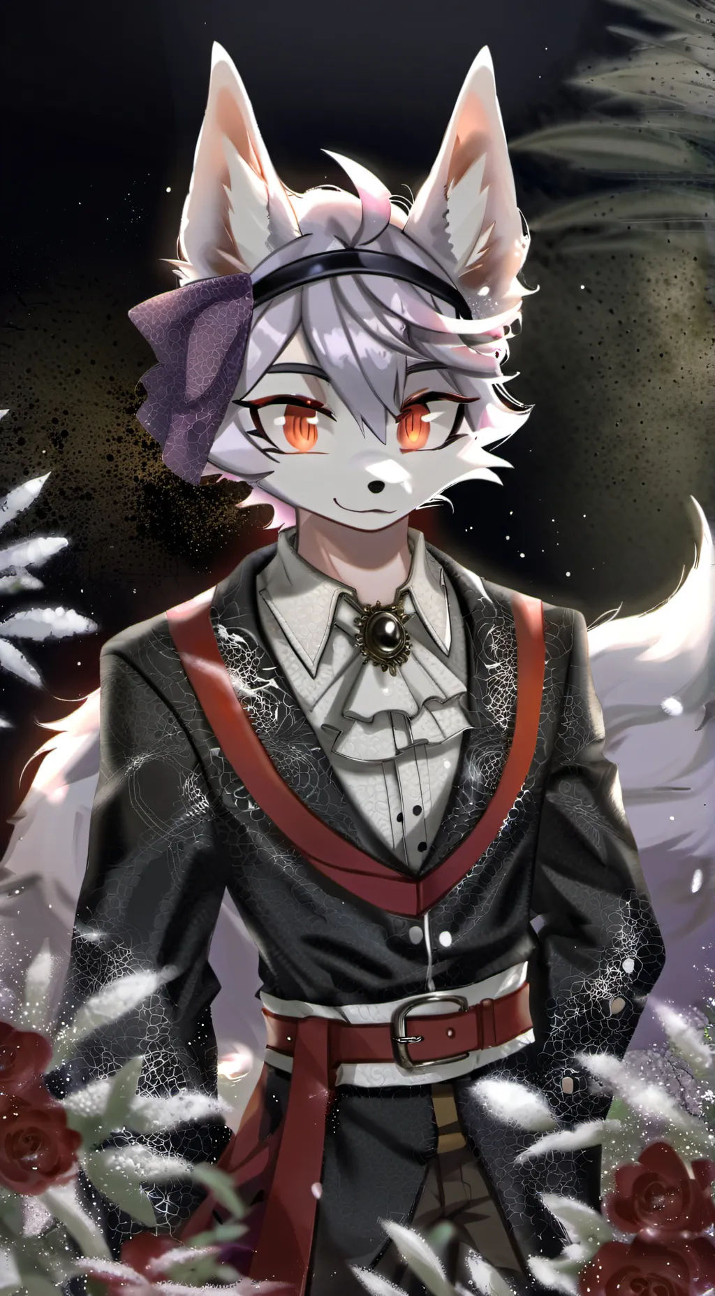 ai character: Zack the fox background