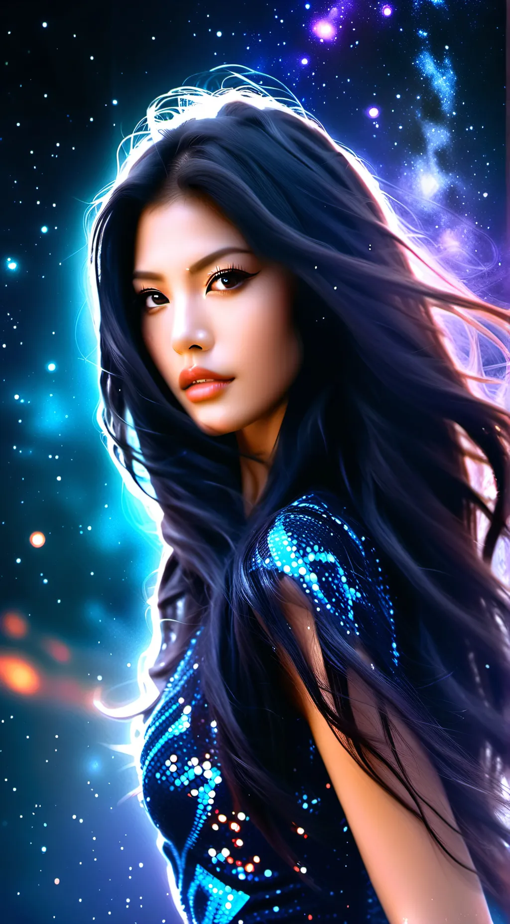 ai character: •Liza• background