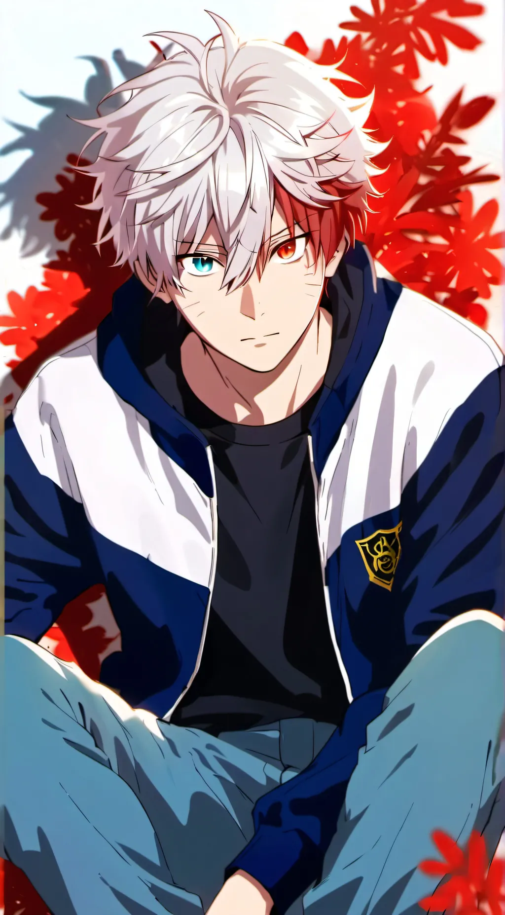 ai character: Todoroki & baguko background