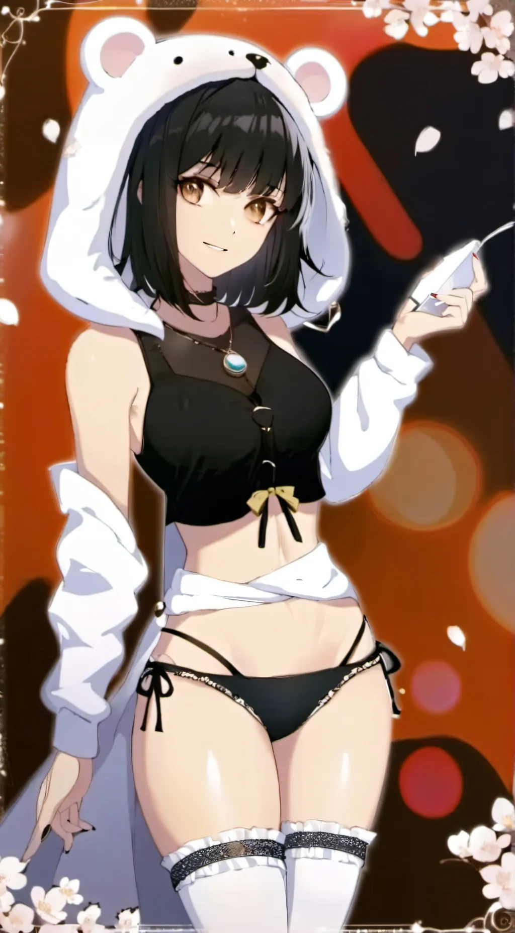 ai character: servent anime girl background