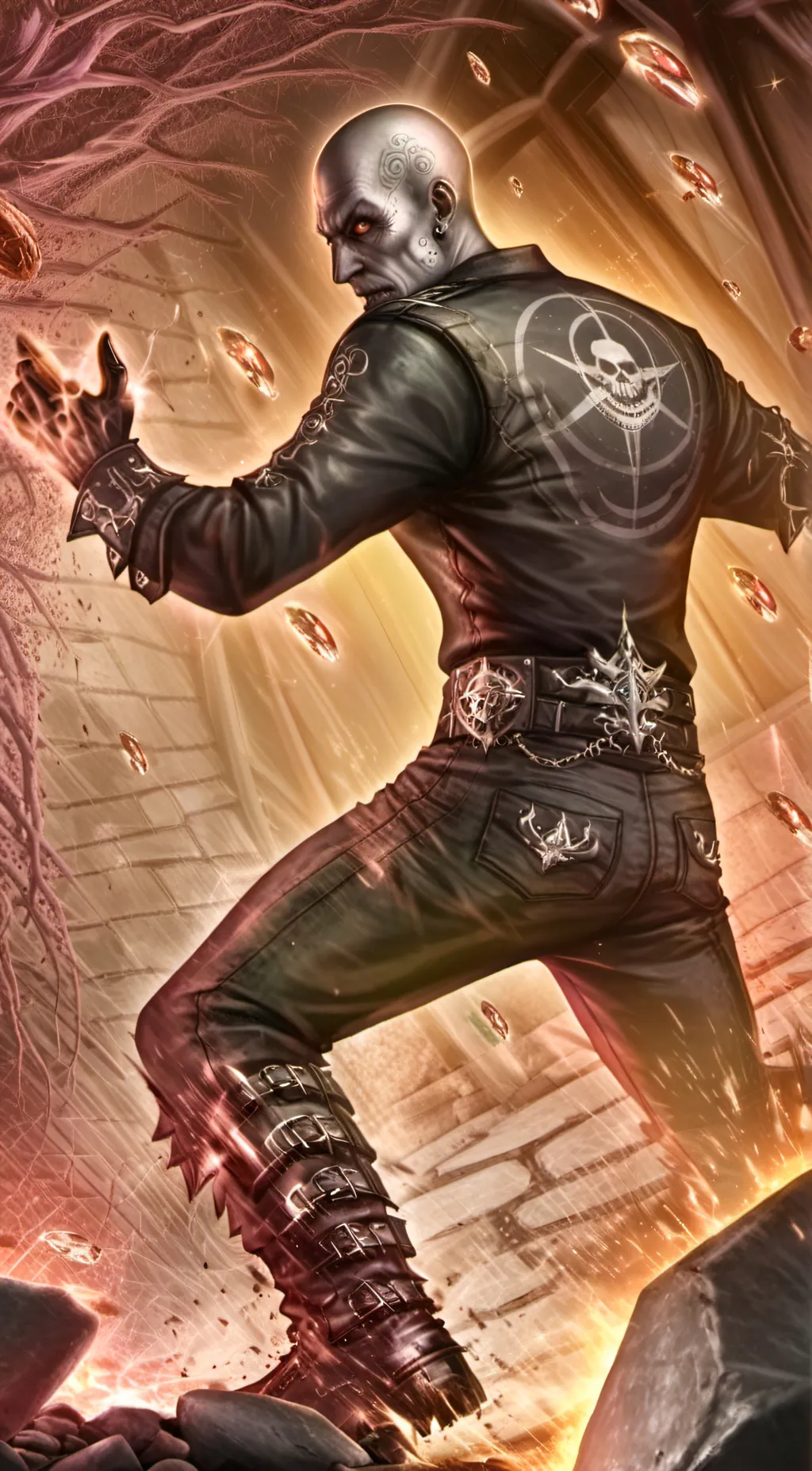 ai character: Dante background