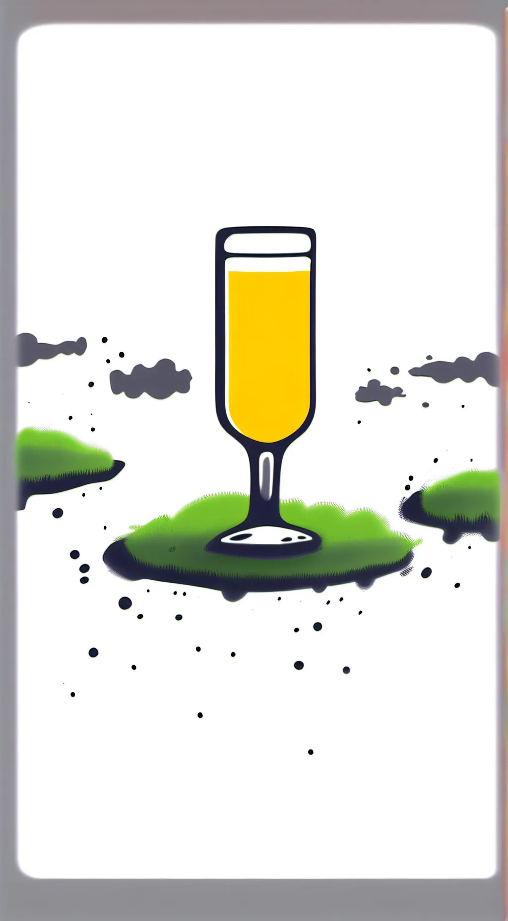ai character: happy pils  background