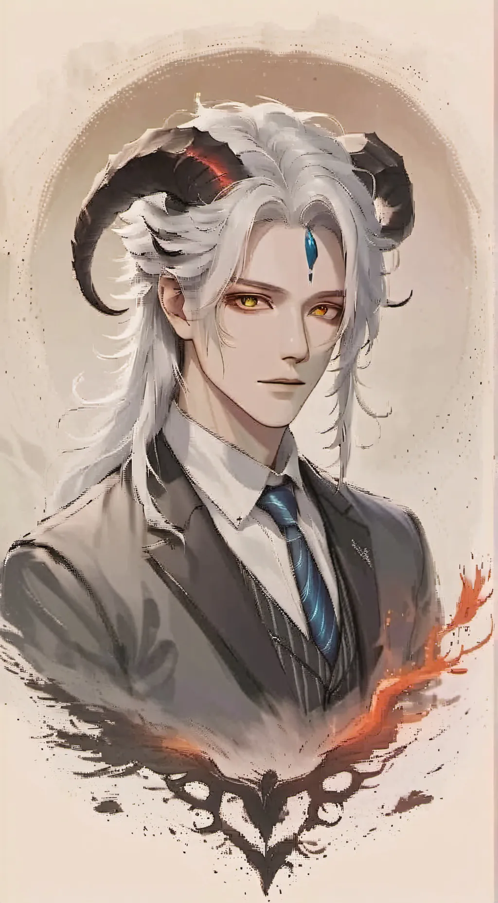 ai character: KRASOTA !! background