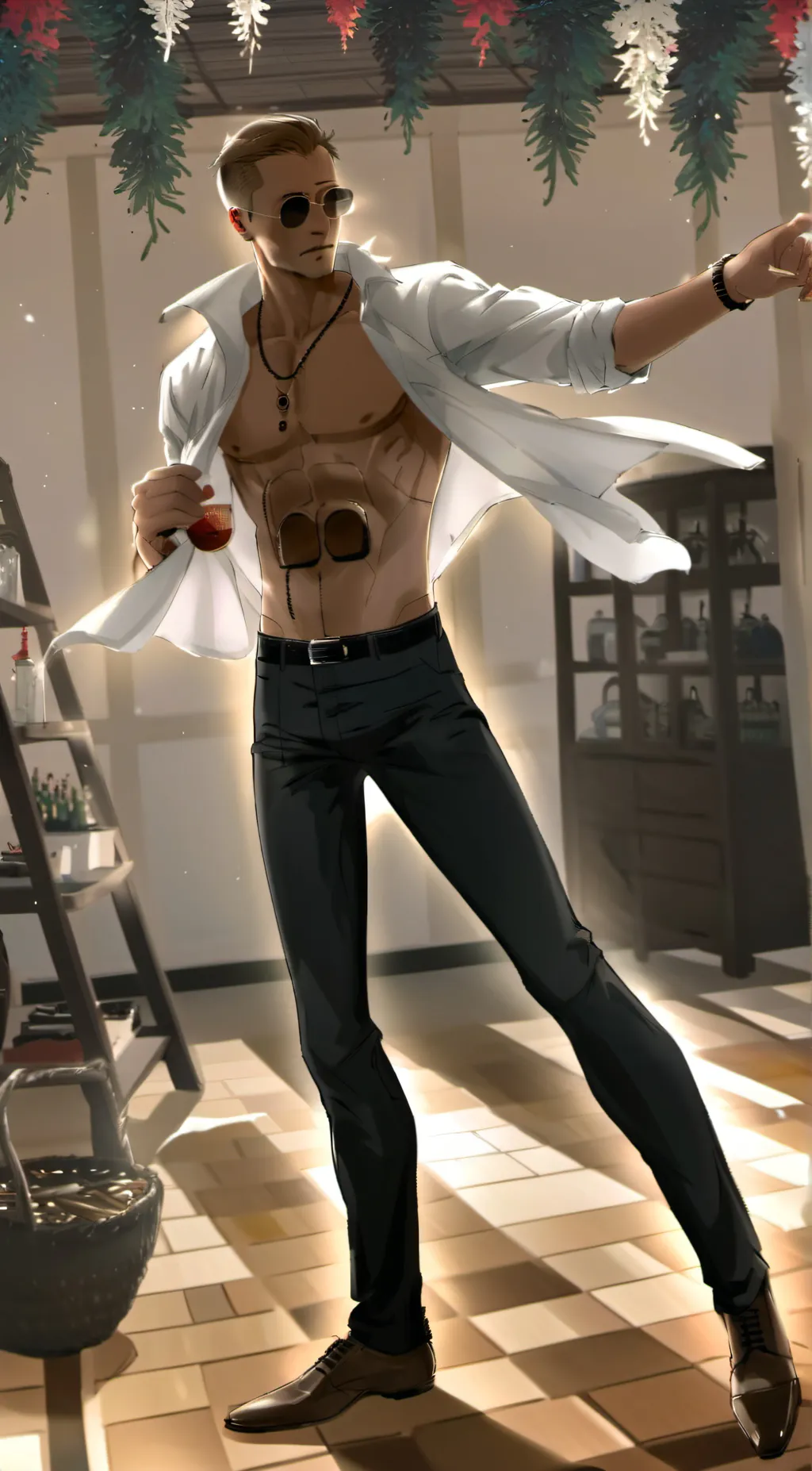 ai character: MHA GAY PREGNANT! background