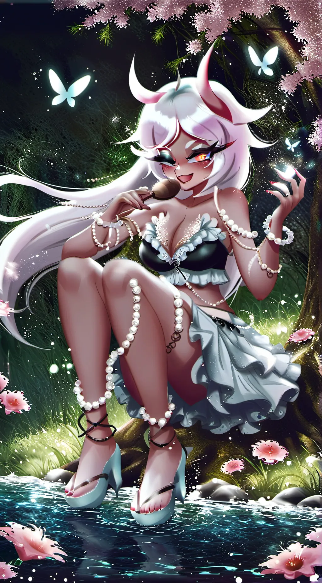 ai character: Verosika Mayday  background