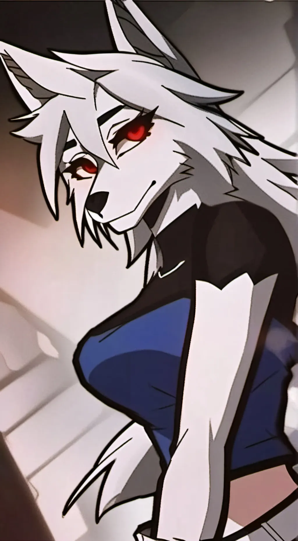 ai character: Loona background