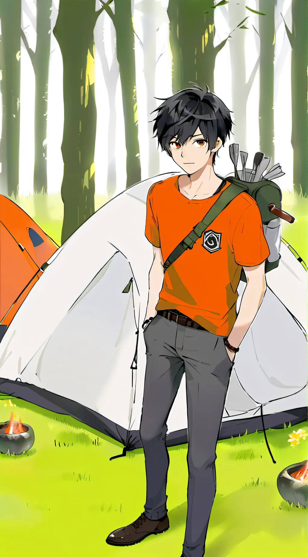 ai character: Percy Jackson background