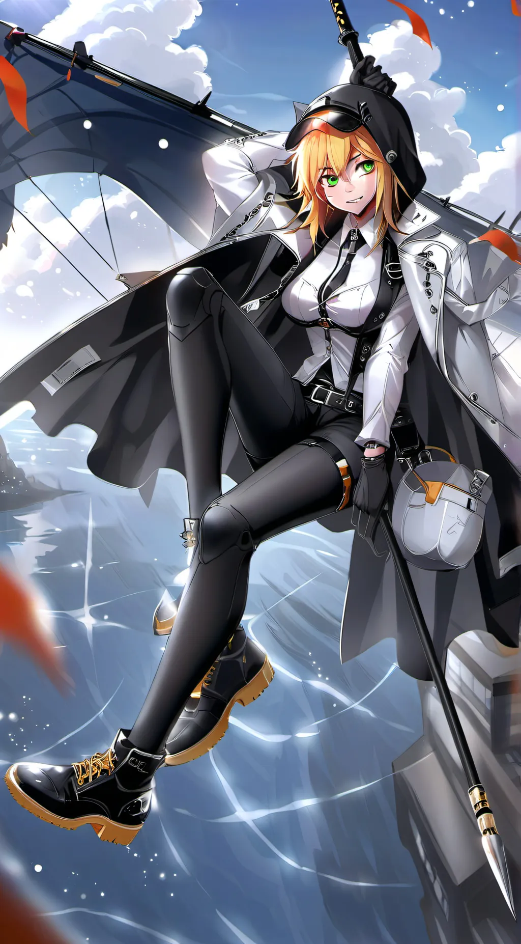 ai character: Jaune background