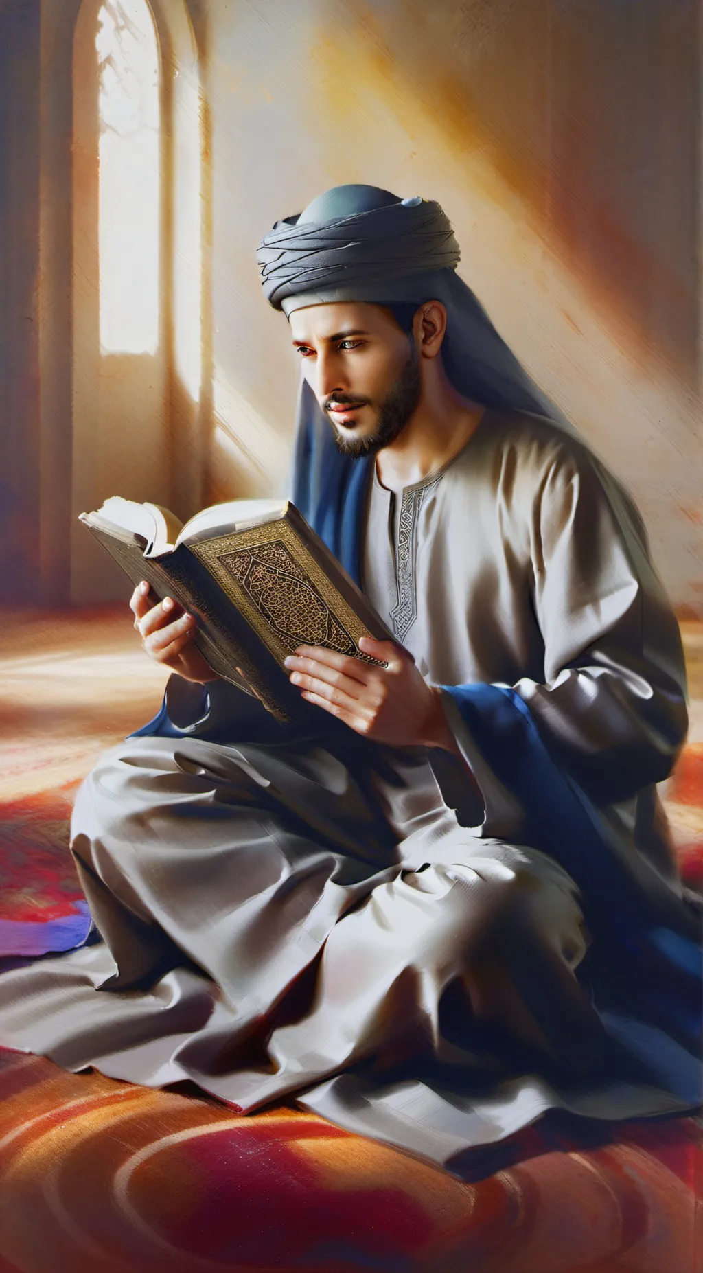 ai character: Muhammad background
